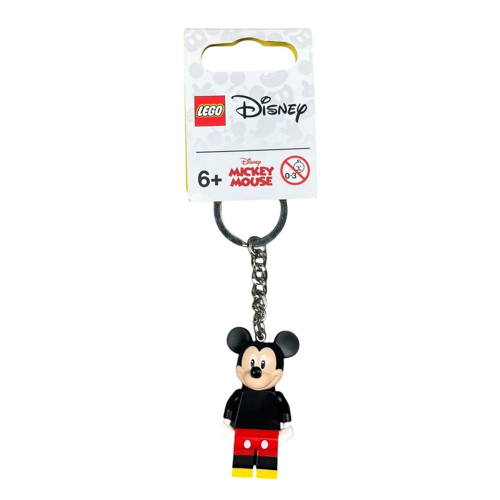 Lego X Disney Mickey Mouse MiniFigure Keychain Brand‎ New With Tag 2020 Decal
